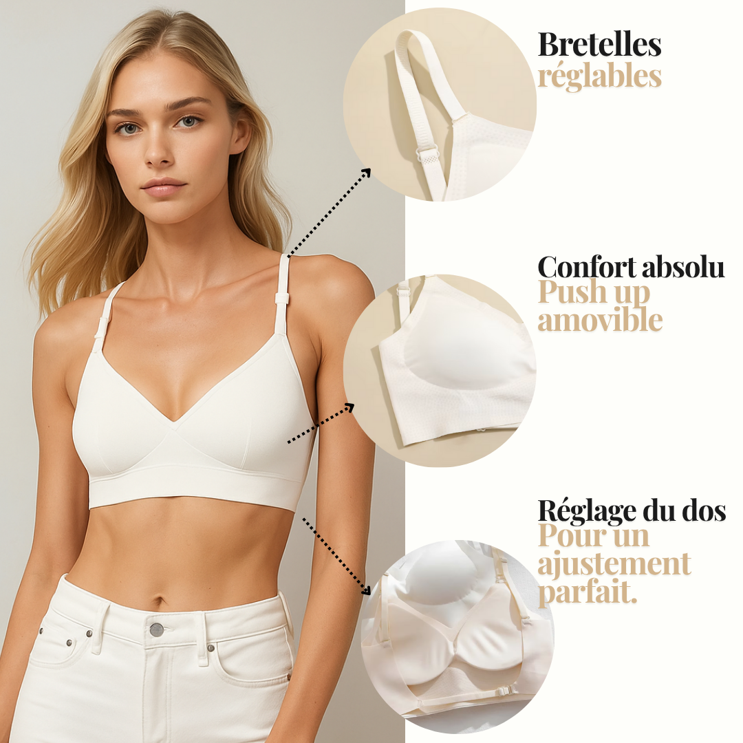 Soutien-gorge Invisible, confortable, irrésistible.